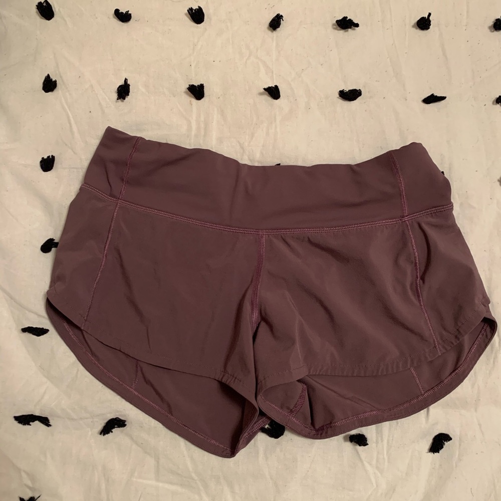 Lululemon speed shorts